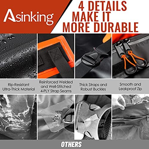 Car Rooftop Cargo Carrier Bag, 21 Cubic Feet 100% Waterproof Heavy Duty 840D Car Roof Bag for All Vehicle with/Without Racks - Anti-Slip Mat, 6 Door Hooks, Storage Bag, 2 Extra Straps, Luggage Lock - Image 7