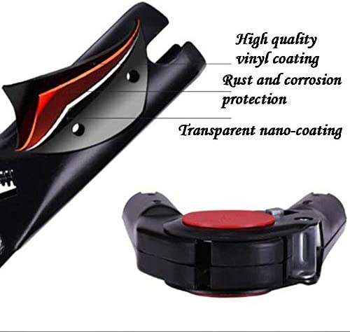 ZHANGYUEFEIFZ Aluminum Telescoping Ladders, Indoor Multifunctional Extension Ladder with One-Button Retraction System Easy to Store 4sizes (Size : 2.4m) - Image 4