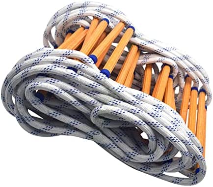 Garende 300cm Fire Escape Ladder, Safety Rope Escape Ladder with Hook for Kids and Adults Portable and Reusable - Image 2