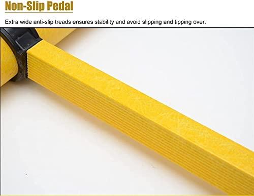 BALAMI Fiberglass Telescoping Ladder with Hook 5m/4.5m/4m/3.5m/3m/2.5m/2m Extension Ladder Extend Climb Telescopic Ladders for Home Roof Electrical Work Interesting Life Convenient (Size : 3.5m/11.5f - Image 6