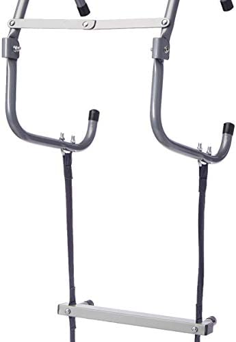 First Alert Two-Story Fire Escape Ladder, Steel, Anti-Slip, EL52-2, Black - Image 9