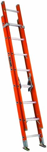 Louisville Ladder FE3220 Fiberlass Step Ladder 300-Pound Duty Rating, 20 FEET, Orange - Image 2