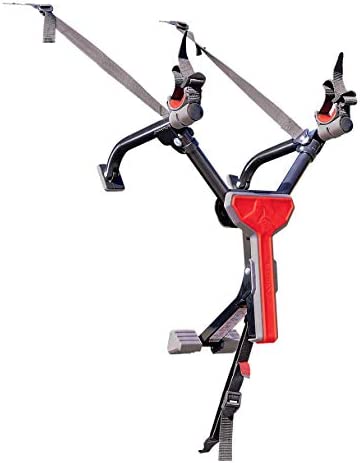 Allen Sports Ultra Compact Folding 1-Bike Trunk Mount Rack, Model MT1-B, Gray powder coated - Image 4