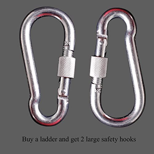 LXDZXY Ladders,Emergency Escape Rope Ladder 1-17 Floors, Flame Retardant Fire Safety Evacuation Ladder for Children and Adults, Non-Slip Resin Climbing Rope Ladder/50M (164 Feet) - Image 6