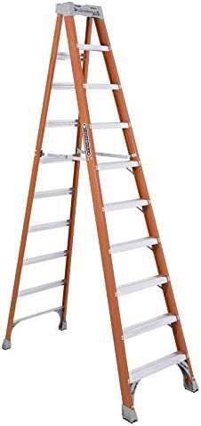 Louisville Ladder FS1510 Fiberglass Step Ladder, 10 Feet, Orange - Image 2