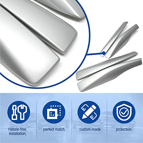 Car Roof Rack Rail End Cover Shell for Lexus RX RX350 RX 350 2010 2011 2012 2013 2014 2015 (4pcs Replace Silver) - Image 4