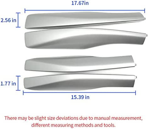 Car Roof Rack Rail End Cover Shell for Lexus RX RX350 RX 350 2010 2011 2012 2013 2014 2015 (4pcs Replace Silver) - Image 5