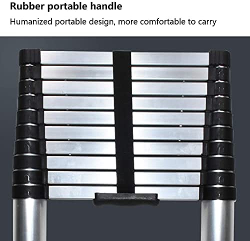 Telescoping Telescopic Extension Portable - Collap Ladders,Aluminum Telescoping Ladder, One-Button Adjustable Ladder, Retraction Adjustable Extension Ladder, Bearing 150Kg (Size : 3.2M) - Image 8