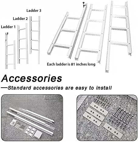 Redi-Exit Fire Escape Ladder 2 Story 13.5 ft – Ladders for Second Windows 2-Story & 3-Story Homes, Emergency Window Egress Home 2nd Balcony, Fireman Kids Adults Rescue Ready - Image 6