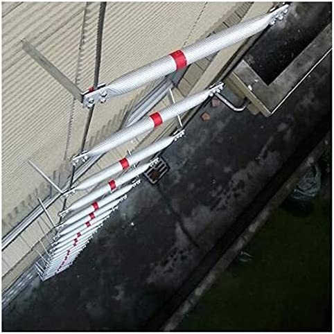 TGHY Emergency Fire Escape Ladder with Hooks Aluminum Alloy Safety Rope Ladder 7 Story High-Altitude Work Safety Ladder Fast to Deploy Easy to Use Weight Capacity up to 1102 Pounds - Image 7