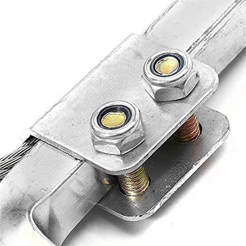 TGHY Emergency Fire Escape Ladder with Hooks Aluminum Alloy Safety Rope Ladder 7 Story High-Altitude Work Safety Ladder Fast to Deploy Easy to Use Weight Capacity up to 1102 Pounds - Image 6