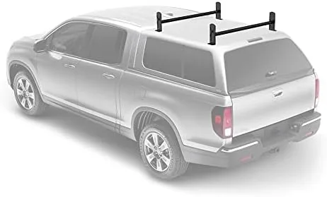 StarONE Adjustable Camper Shell Ladder Rack Cap & Topper Roof Rack Universal for Pickup Truck Van,2 Bar,Steel - Image 2