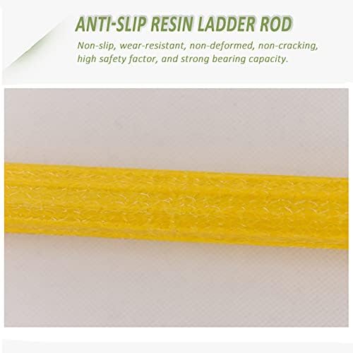 QWEASDF Escape Ladder, Emergency Fire Ladder, Flame Resistant Safety Rope Ladder, Fast to Deploy, Easy to Use, Easy to Store, Not Easy to wear, for Fire Escape, Rescue, Bearer 900 lb,50m/164.04ft - Image 4