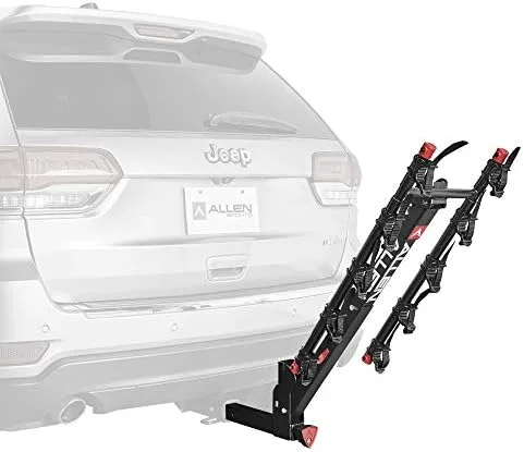 Allen Sports Deluxe+ Locking Quick Release 5-Bike Carrier for 2 in. Hitch, Model 850QR,Black - Image 5
