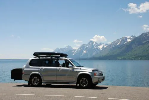 Stowaway Standard Cargo Carrier with SwingAway Frame for 2" Hitch- Black - Image 9