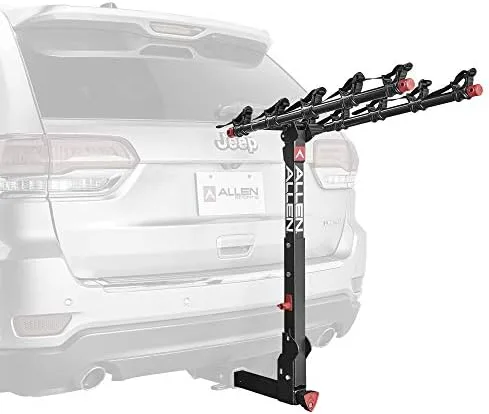 Allen Sports Deluxe+ Locking Quick Release 5-Bike Carrier for 2 in. Hitch, Model 850QR,Black - Image 2
