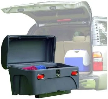 Stowaway Standard Cargo Carrier with SwingAway Frame for 2" Hitch- Black - Image 2