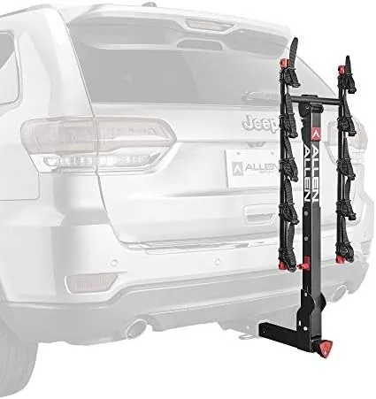 Allen Sports Deluxe+ Locking Quick Release 5-Bike Carrier for 2 in. Hitch, Model 850QR,Black - Image 4