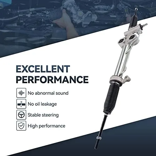 AUTOSITY Power Steering Rack and Pinion Assembly Replacement for 2007-2014 ESCALADE/ESCALADE ESV/TAHOE/YUKON/YUKON XL, 2007-2013 ESCALADE EXT/SILVERADO 1500/ SIERRA 1500 Replace 19207489,19207492 - Image 9