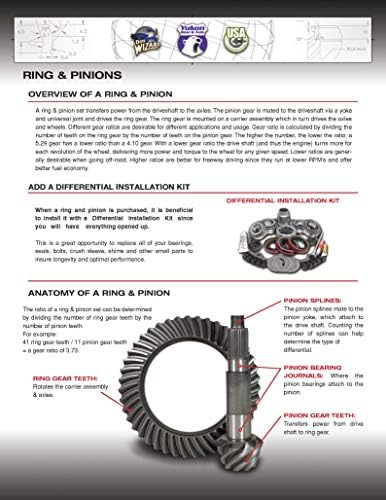 USA Standard Gear (ZG D60-488) Replacement Ring & Pinion Gear Set for Dana 60 Differential - Image 3
