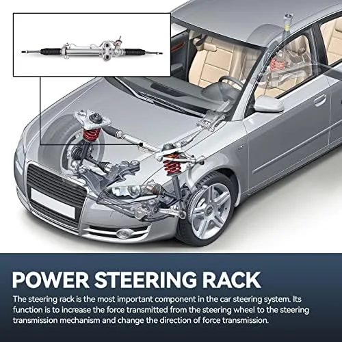 AUTOSITY Power Steering Rack and Pinion Assembly Replacement for 2007-2014 ESCALADE/ESCALADE ESV/TAHOE/YUKON/YUKON XL, 2007-2013 ESCALADE EXT/SILVERADO 1500/ SIERRA 1500 Replace 19207489,19207492 - Image 8