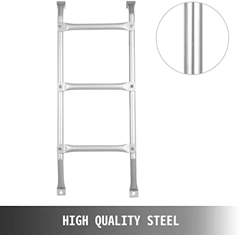 NLBN YEZICH 4 Steps Egress Ladder Basement Basement Egress Window Well Ladder Attic Ladder Parts Escape Ladder 300lbs Load Capacity - Image 4