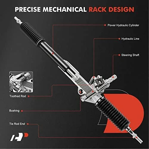 A-Premium Power Steering Rack Pinion Assembly with Manual Rack Compatible with Chevrolet HHR 2006-2011, Replace# 15796813, 15140343 - Image 3