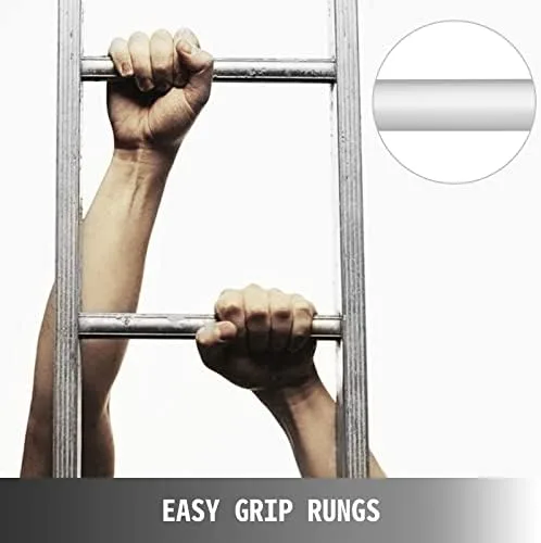 NLBN YEZICH 4 Steps Egress Ladder Basement Basement Egress Window Well Ladder Attic Ladder Parts Escape Ladder 300lbs Load Capacity - Image 6