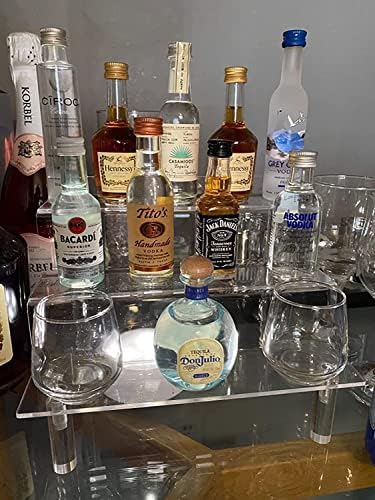 Grarry Acrylic Risers Display Shelf, 9” Perfume Organizer Stand, Acrylic Riser for Display Compatible with Funko POP Shelf, Acrylic Display Stands for Cupcake Stand Cologne Organizer Perfume Holder - Image 8