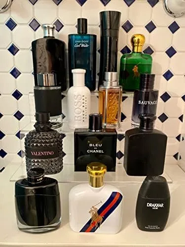 Grarry Acrylic Risers Display Shelf, 9” Perfume Organizer Stand, Acrylic Riser for Display Compatible with Funko POP Shelf, Acrylic Display Stands for Cupcake Stand Cologne Organizer Perfume Holder - Image 7