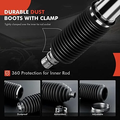 A-Premium Power Steering Rack Pinion Assembly with Manual Rack Compatible with Chevrolet HHR 2006-2011, Replace# 15796813, 15140343 - Image 4