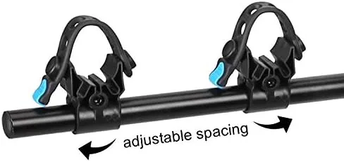 XCAR 2-Bike Universal Hitch Mounted Bike Carrier Rack for Car Trailer with 2" Receiver - Image 6