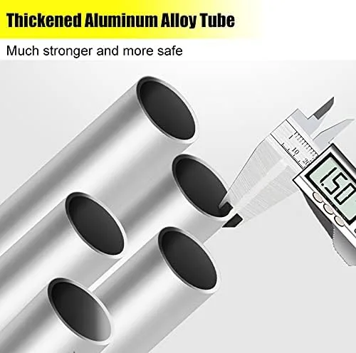 8m/ 7m/ 6m/ 5m/ 4m/ 3m/ 2m Telescoping Ladder with Detachable Hook, Aluminum Telescopic Extension Ladders for Home RV Roof Top Attic, Loads 150kg (Size : 7.6m/25ft) - Image 5