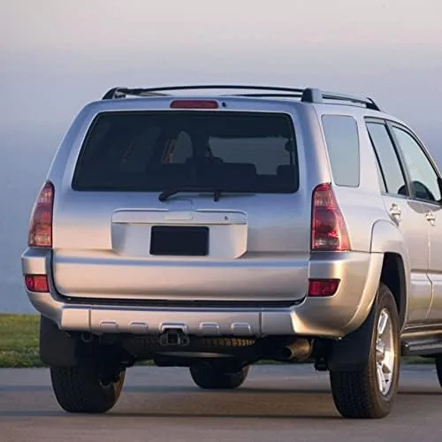 Nurniacl 4-Pack Roof Rack Rail Cover End Shell Black Replacement for 2003-2009 4Runner N210 - Image 6