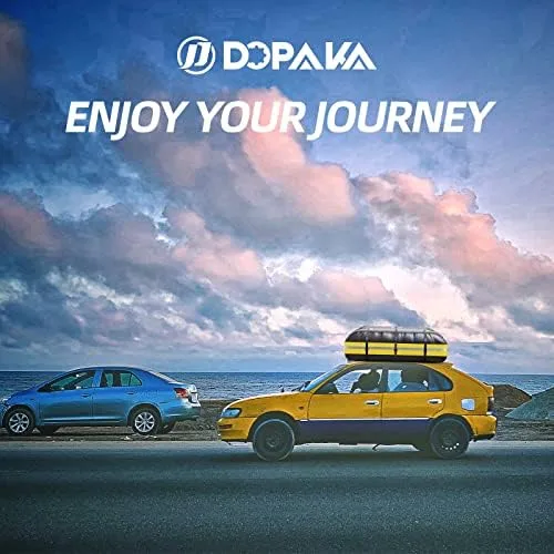 Car Rooftop Cargo Carrier Bag,100% Waterproof Heavy Duty 1000D Car Top Carrier,15 Cubic Feet Car Roof Bag for All Vehicle with/Without Rack,Anti-Tear Anti-Slip Mat, Luggage Lock,6 Door Hooks - Image 8