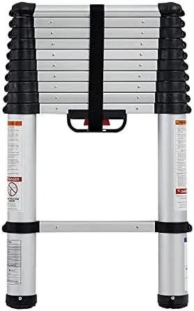 14 Foot Reach Portable Telescoping Ladder Made by Franklin (extends to 10 feet for Reach of 14) - Image 4