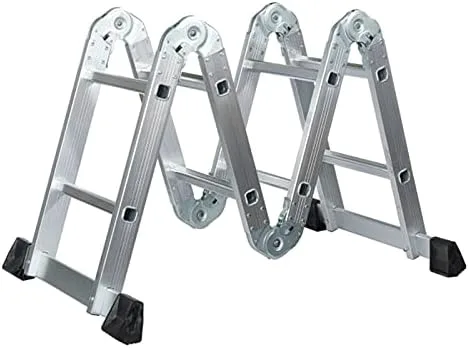 WKLIANGYUANPING Telescoping Ladder Multi-Purpose Aluminium Ladder with Safety Non-Slip Rubber Feet (Size : 3.6m) - Image 4