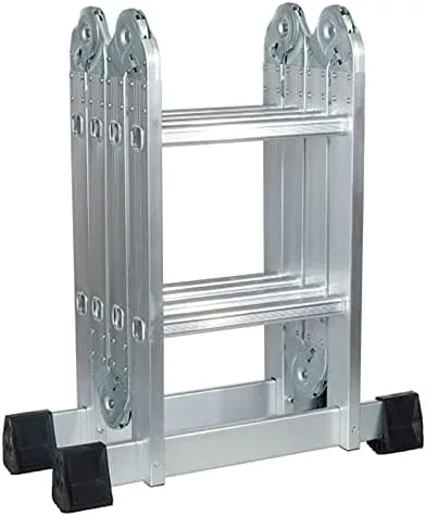 WKLIANGYUANPING Telescoping Ladder Multi-Purpose Aluminium Ladder with Safety Non-Slip Rubber Feet (Size : 3.6m) - Image 5