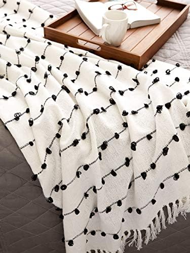 DII Woven Loop Throw Collection, 50x60, Off-White - Image 3