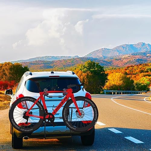 Doppy 3-Bike Trunk Mount Rack,Bike Hitch Mount Rack,Hitch Bike Rack 99 lbs Heavy Weight Capacity for Standard, Fat Tire and Electric Bike, Mount Platform Style for Cars Trucks SUVs Minivans - Image 8