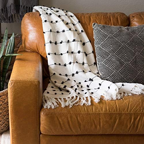 DII Woven Loop Throw Collection, 50x60, Off-White - Image 8