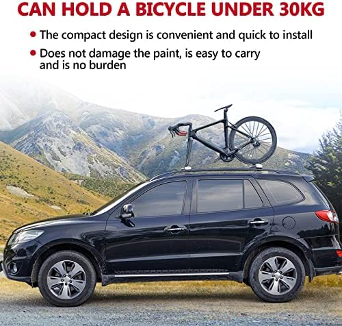 ALAVENTE Universal Quick Release Bike Front Fork Mount Bracket Set Bicycle Stand Holder Car Rack Carrier for Most Vehicle Truck Pickup Bed Storage Travelling Riding Supplies - Image 6