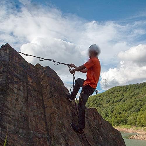 DINGZZ Professional Mountain Deck Ladder Rope Ladder Step Sling Climbing Climbing Rock Climbing Strap Ladder (Color : D, Size : 10m) - Image 3