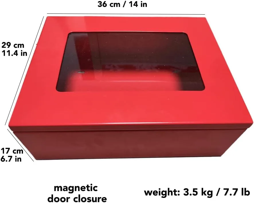 Fire Escape Ladder 3 Story 25ft (8m) - Rope Ladder for Fire Escape in Red Box - Emergecny Blanket & Mounting Anchors Included - Image 6