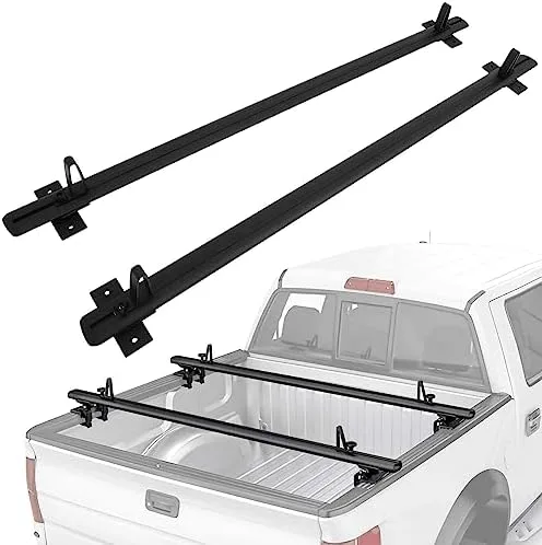 FINDAUTO Universal 79" Truck Ladder Rack for Rooftop Cargo Carrier Luggage Kayak Canoe Bike Snowboard - Image 2