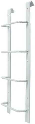 Redi-Exit Fire Escape Ladder – Ladders for Egress Basement Window Well Covers Outside, Small Ladder for Fire Emergency Home Safety, Ladder Hook for Egress Window Steel - Image 2