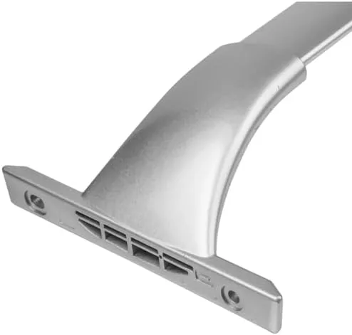 lafengyan 2pcs Mount Top Rail Crossbar Luggage Carrier Set Front Rear Side Alloy Aluminum White Silver 8954M35006F,Fast delivery,Simple Installation - Image 6