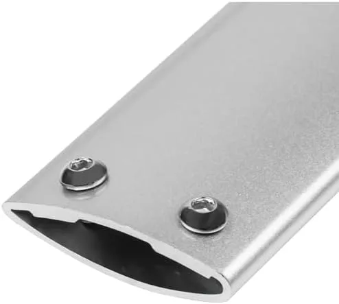 lafengyan 2pcs Mount Top Rail Crossbar Luggage Carrier Set Front Rear Side Alloy Aluminum White Silver 8954M35006F,Fast delivery,Simple Installation - Image 5