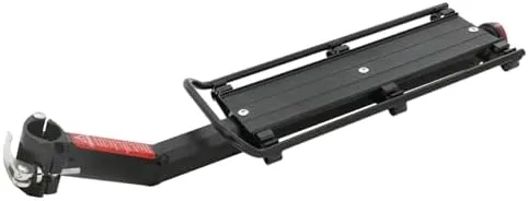 Bike Cargo Rack Rear Bike Rack Quick Release Cycling Aluminium Alloy Luggage Carrier Racks w/Reflector Cycling Bag Stand Holder - Image 2