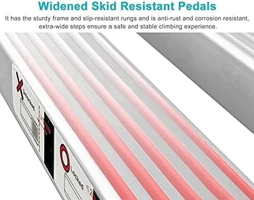 Telescoping Ladder Tallest Telescopic Ladder, Single Straight Style Climb Telescoping Extendable Ladder, Household Daily Repair The Roof Collapsible Ladder (Size : 1.8M/5.9FT) - Image 6